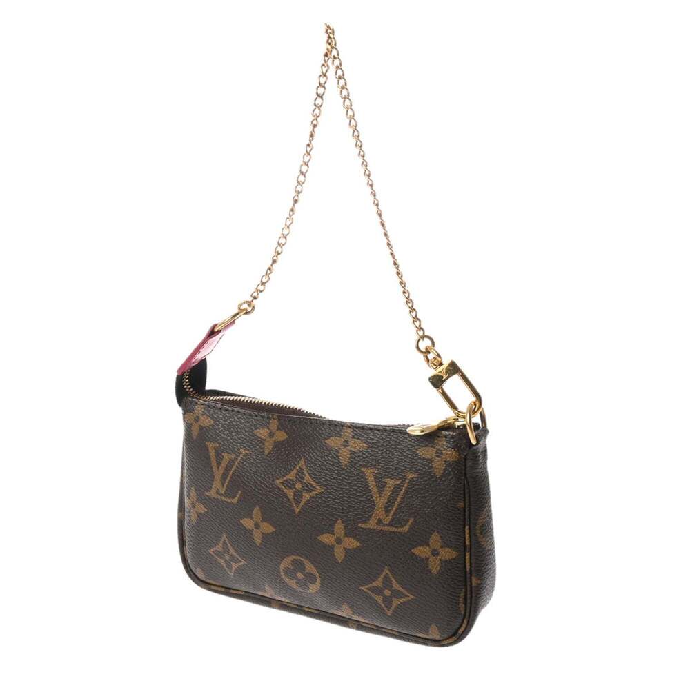 LOUIS VUITTON Brown Monogram Canvas Pochette Pouch - Picture 3 of 11
